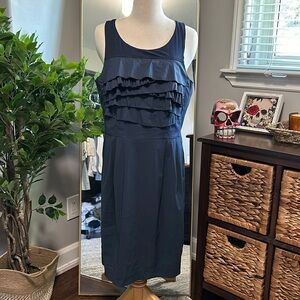 BCBG Maxazria Tiered Ruffled Dress